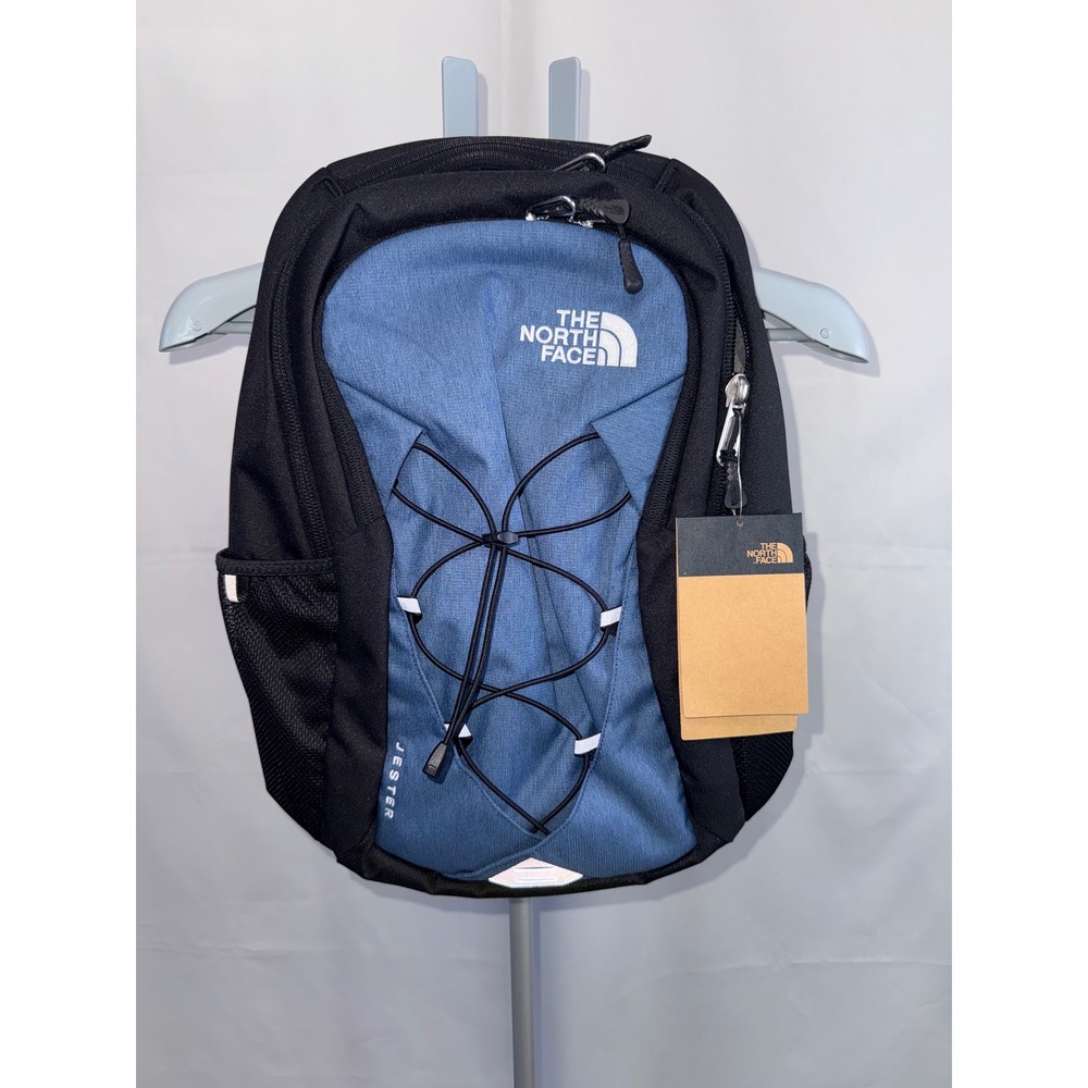 The North Face Jester Backpack Blue Heather Black NF0A5IW38F2 NWT